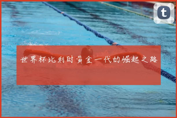 世界杯比利时黄金一代的崛起之路