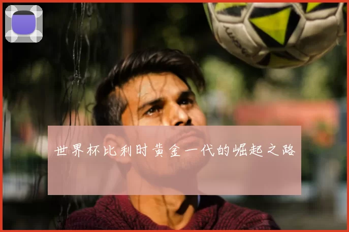 世界杯比利时黄金一代的崛起之路