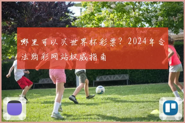 哪里可以买世界杯彩票？2024年合法购彩网站权威指南