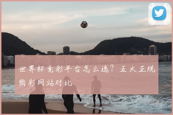 世界杯竞彩平台怎么选？五大正规购彩网站对比