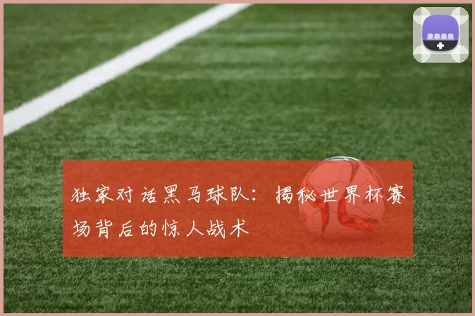 独家对话黑马球队：揭秘世界杯赛场背后的惊人战术