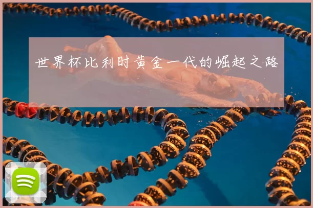 世界杯比利时黄金一代的崛起之路